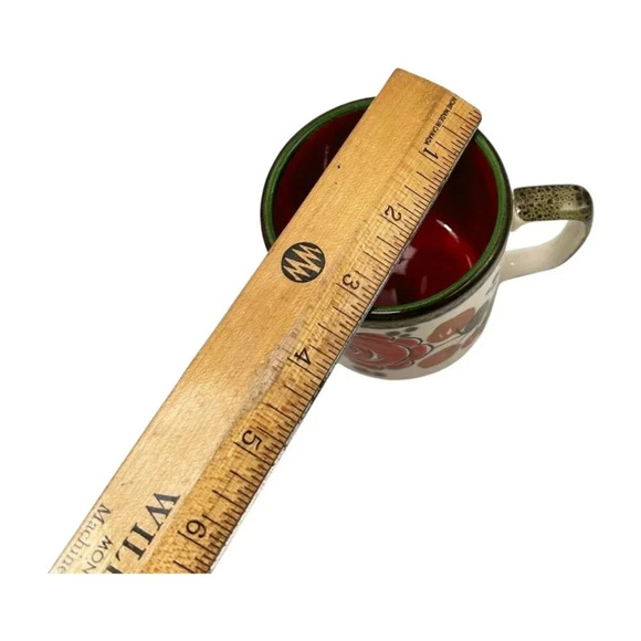 Schramberger Tyrol Lot  2 Coffee Mugs Full Size Art Pottery Germany - Picture 9 of 9